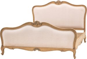 Gallery Direct Chic 6 Linen Upholstered Bed Weathered | Shackletons