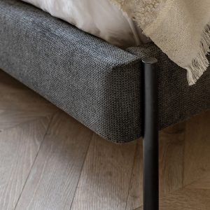 Gallery Direct Oslo 46 Bedstead Warm Grey | Shackletons