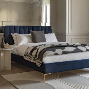 Gallery Direct Kensington 46 Bedstead Indigo | Shackletons