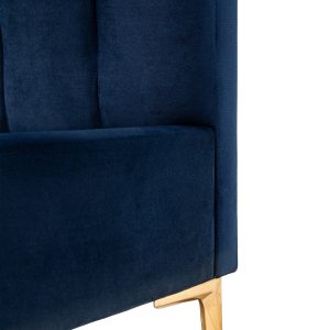 Gallery Direct Kensington 46 Bedstead Indigo | Shackletons