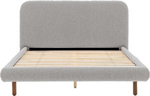Gallery Direct Rabley 46 Bedstead Stone Grey | Shackletons