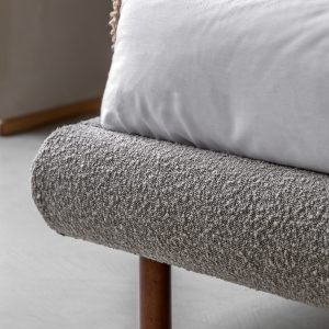 Gallery Direct Rabley 46 Bedstead Stone Grey | Shackletons