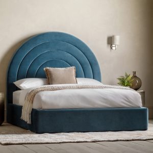 Gallery Direct Arch 5 Bedstead Kingfisher | Shackletons