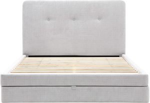 Gallery Direct Marlowe 2 Drawer Bedstead 5 Taupe | Shackletons