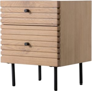 Gallery Direct Okayama 2 Drawer Bedside | Shackletons