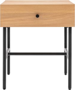 Gallery Direct Ashdown 1 Drawer Bedside Natural | Shackletons