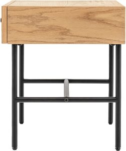 Gallery Direct Ashdown 1 Drawer Bedside Natural | Shackletons