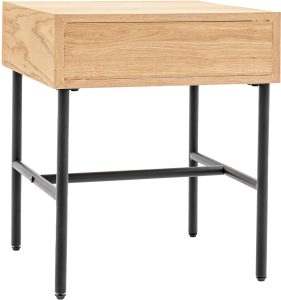 Gallery Direct Ashdown 1 Drawer Bedside Natural | Shackletons