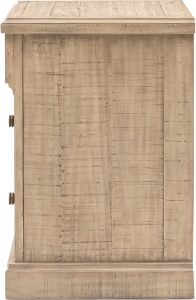 Gallery Direct Vancouver 3 Drawer Bedside | Shackletons