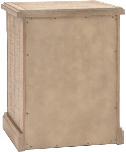 Gallery Direct Vancouver 3 Drawer Bedside | Shackletons