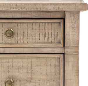 Gallery Direct Vancouver 3 Drawer Bedside | Shackletons