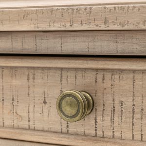 Gallery Direct Vancouver 3 Drawer Bedside | Shackletons