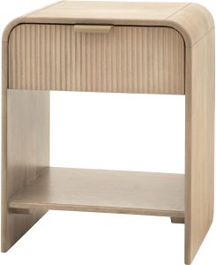 Gallery Direct Colonna 1 Drawer Large Bedside | Shackletons