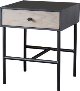 Gallery Direct Carbury 1 Drawer Bedside Table | Shackletons