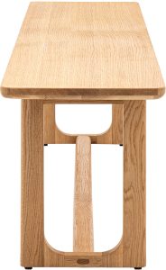 Gallery Direct Craft Dining Bench Natural | Shackletons