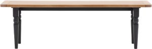 Gallery Direct Eton Dining Bench Meteor | Shackletons