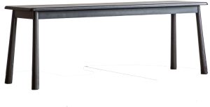 Gallery Direct Wycombe Dining Bench Black | Shackletons