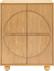 Gallery Direct Geo 2 Door Cupboard | Shackletons