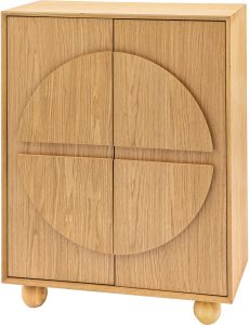 Gallery Direct Geo 2 Door Cupboard | Shackletons