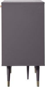 Gallery Direct Holbrook 2 Door Cabinet Grey | Shackletons