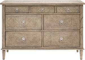 Gallery Direct Mustique 7 Drawer Chest | Shackletons