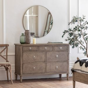 Gallery Direct Mustique 7 Drawer Chest | Shackletons