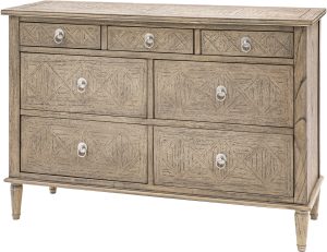 Gallery Direct Mustique 7 Drawer Chest | Shackletons