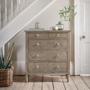 Gallery Direct Mustique 5 Drawer Chest | Shackletons
