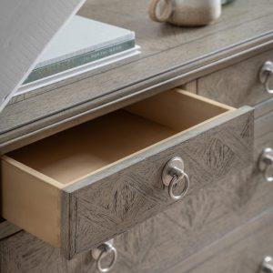 Gallery Direct Mustique 5 Drawer Chest | Shackletons
