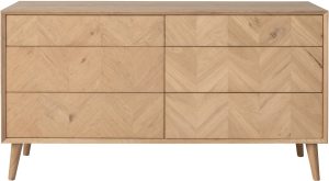 Gallery Direct Milano 6 Drawer Chest | Shackletons