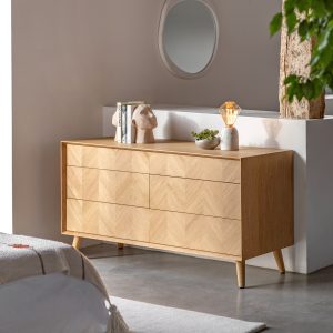 Gallery Direct Milano 6 Drawer Chest | Shackletons