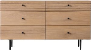 Gallery Direct Okayama 6 Drawer Chest | Shackletons