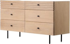 Gallery Direct Okayama 6 Drawer Chest | Shackletons