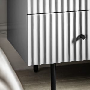 Gallery Direct Buckhurst 3 Drawer Chest White | Shackletons