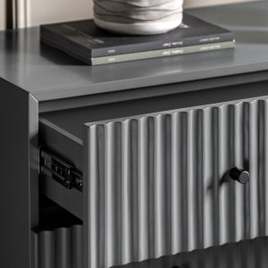 Gallery Direct Buckhurst 3 Drawer Chest Grey | Shackletons