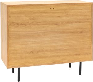 Gallery Direct Ashdown 3 Drawer Chest Natural | Shackletons