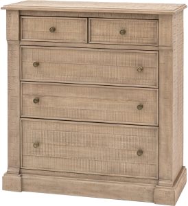 Gallery Direct Vancouver 5 Drawer Chest | Shackletons
