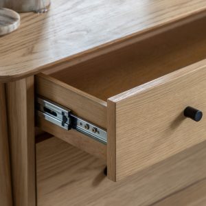 Gallery Direct Hatfield 3 Drawer Chest Natural | Shackletons