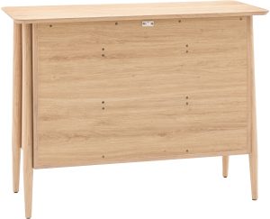 Gallery Direct Hatfield 3 Drawer Chest Natural | Shackletons