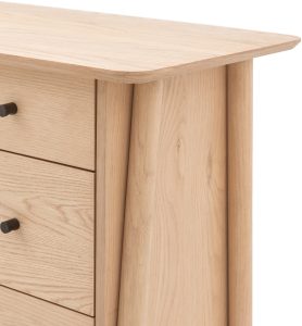 Gallery Direct Hatfield 3 Drawer Chest Natural | Shackletons