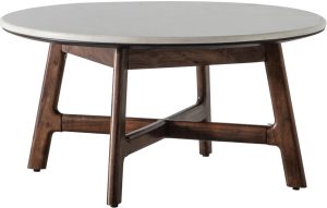 Gallery Direct Barcelona Round Coffee Table | Shackletons