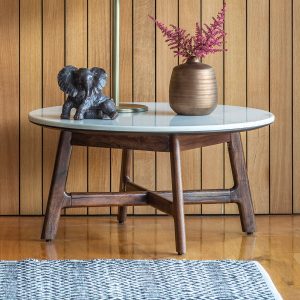Gallery Direct Barcelona Round Coffee Table | Shackletons