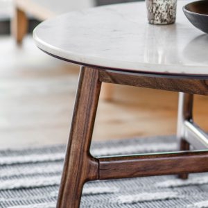 Gallery Direct Barcelona Round Coffee Table | Shackletons