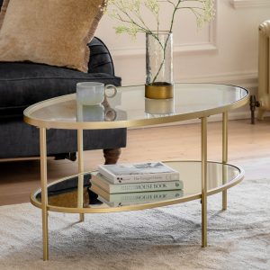 Gallery Direct Hudson Coffee Table Champagne | Shackletons