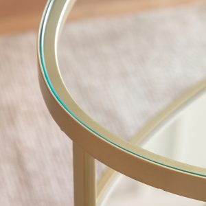 Gallery Direct Hudson Coffee Table Champagne | Shackletons