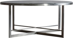 Gallery Direct Necton Coffee Table Silver | Shackletons
