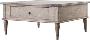 Gallery Direct Mustique Square 2 Drawer Coffee Table | Shackletons