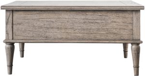 Gallery Direct Mustique Square 2 Drawer Coffee Table | Shackletons