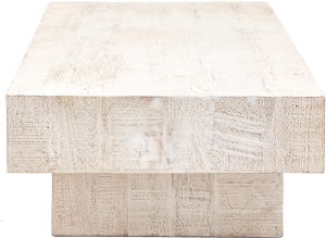 Gallery Direct Iowa Coffee Table Whitewash | Shackletons