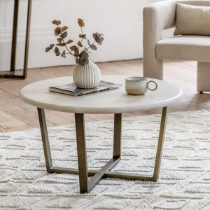 Gallery Direct Moderna Round Coffee Table | Shackletons